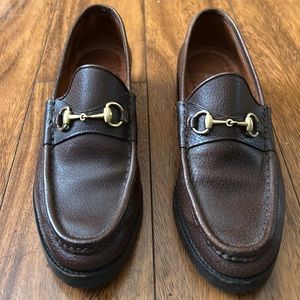 Gucci Loafers brown leather- perfect condition